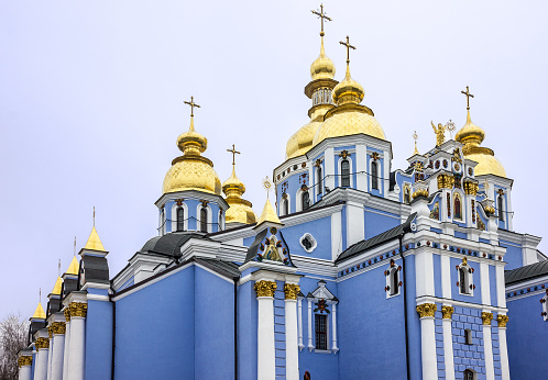 Kiev, Ukraine. Saint Michael's Golden-Domed Monastery