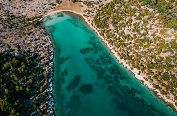 istock Aerial View Aegean Sea Coast 1405652666