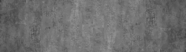 Gray grey anthracite stone concrete texture background panorama banner long