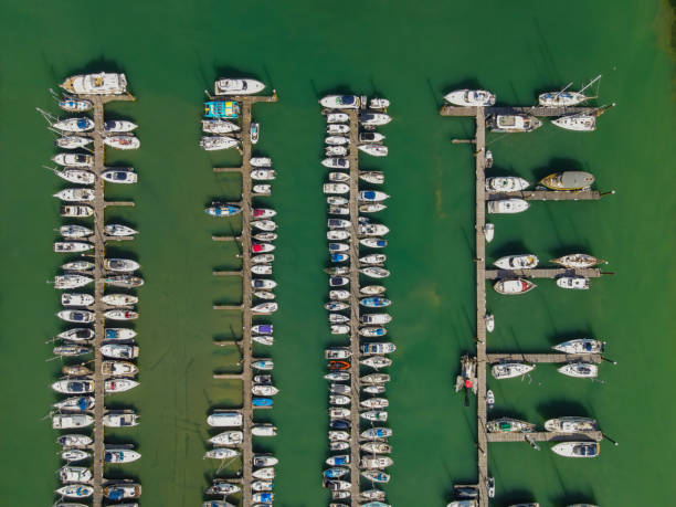 istock Boats moored in Marina 1405658292