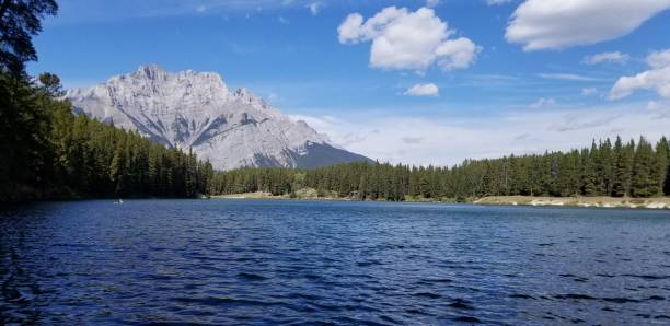 istock Majestic Mountain shot from Lake 1405668906