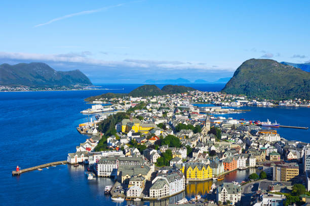 istock Alesund from Aksla mountain 1405678377