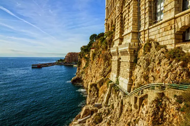 Photo of Monaco and Monte Carlo principality.