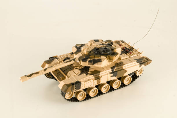 istock Scale model of a german tank 1405685275