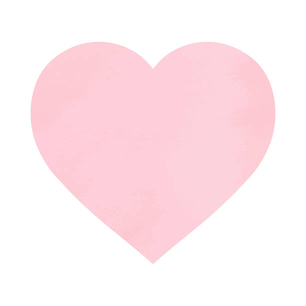 illustrations, cliparts, dessins animés et icônes de aquarelle dessinée à la main pi̇nk heart isolé sur blanc. élément de conception pour la saint-valentin, les cartes de vœux et les étiquettes de la fête des mères. arrière-plan abstrait avec coup de pinceau rose. - acrylic painting abstract backgrounds vibrant color