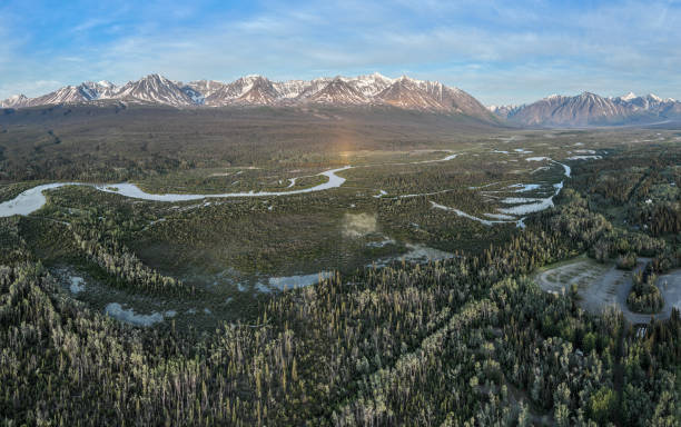 istock A view of Haines Junction town，Yukon Canada 1405686821