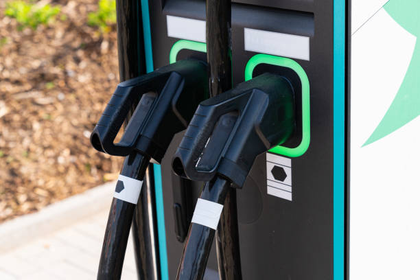 istock Charging station for electric vehicles. 1405690878