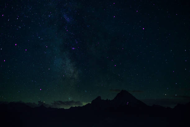 istock nightscape, night full of stars 1405698989