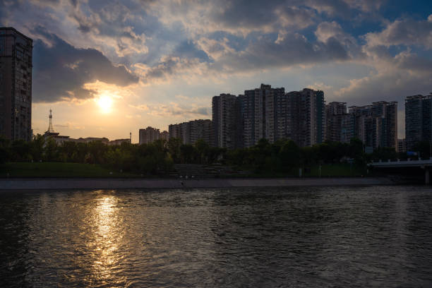 istock Twilight Financial City 1405699917
