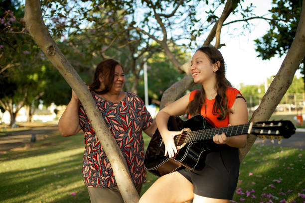 istock Afternoon at the park with mom 1405700946