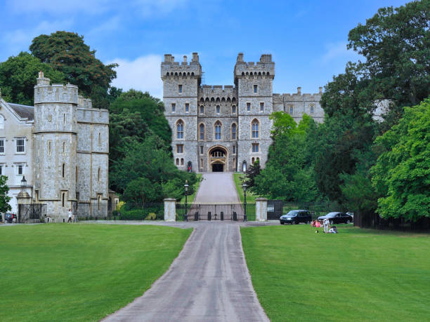 Château de Windsor, entrée de la Longue Promenade - Photo