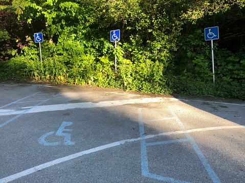 Handicap Parking, Public Park