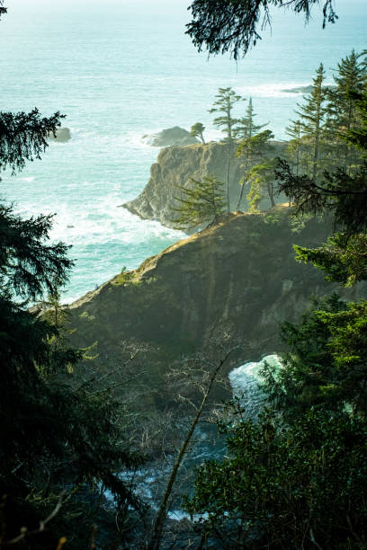 istock Natural Arch in Coastal Cove 1405707676