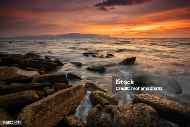 Penang Freshwater Bay Robina Beach Stock Photo - Download Image Now - Landscape - Scenery, Nature, Malaysia
