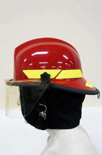 istock Helmet for firefighters, this helmet is very sophisticated, strong, cool design 1405725169