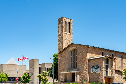 Wilfrid Laurier University Brantford Campus, Brantford, Ontario, Canada.