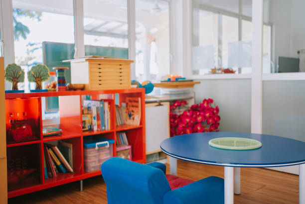 Montessori Preschool kindergarten classroom