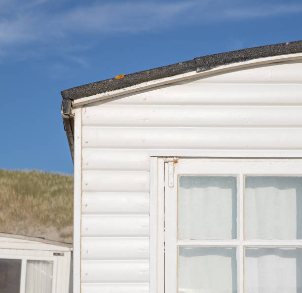 The beautiful Danish bathhouses. Shot in Løkken, Denmark