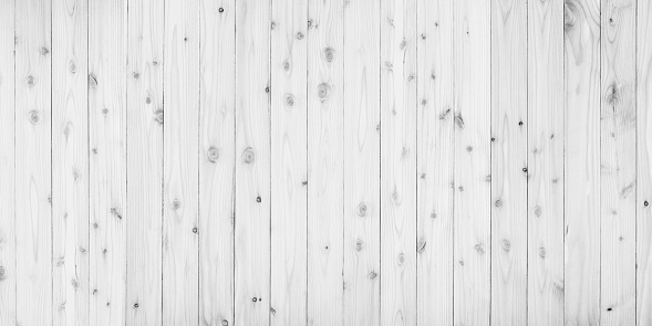 Close-up photos of white wood texture details background. House, shop, cafe and office design backdrop. Paint wooden wall and copy space.
