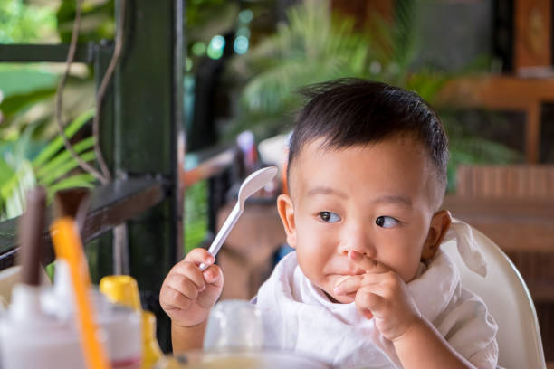 istock Baby boy love meal time 1405737994