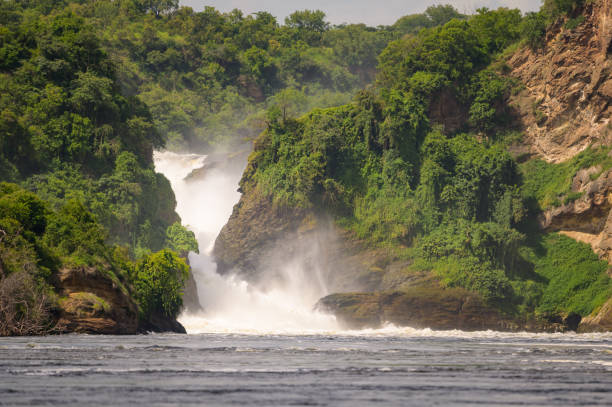 istock Waterfall in Murchinson Falls National Park Uganda 1405764248