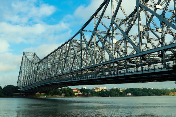 istock Howrah bridge or Rabindra Setu on Hoogly river 1405770361
