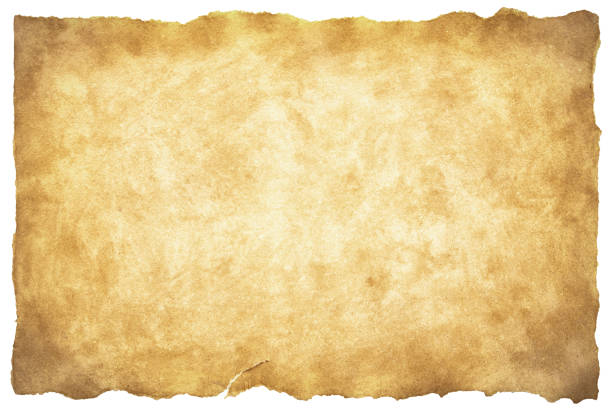 istock old parchment paper sheet vintage aged or texture isolated on white background 1405773233