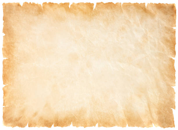 istock old parchment paper sheet vintage aged or texture isolated on white background 1405773314