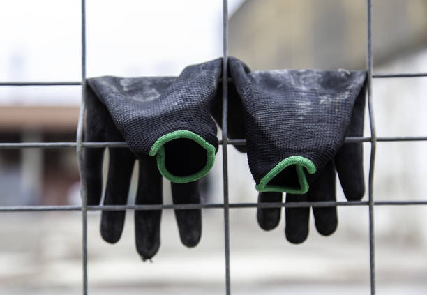 Detail of protection tool for hands, work and construction
