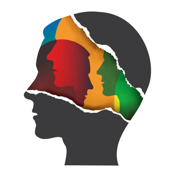 istock Schizophrenia, Bipolar disorder, mental health concept. 1405777406