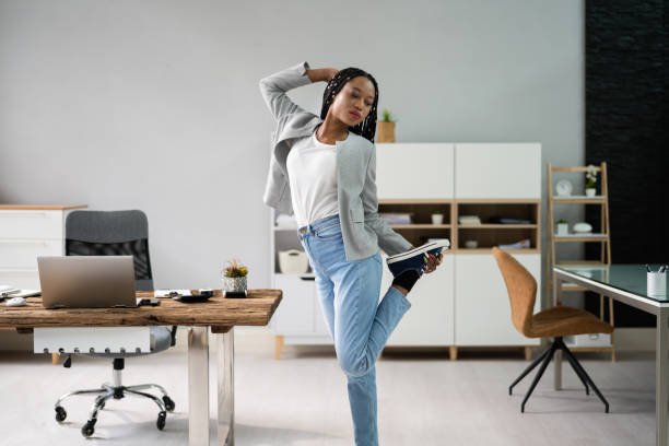 istock African Woman Doing Stretching Exercise 1405780094