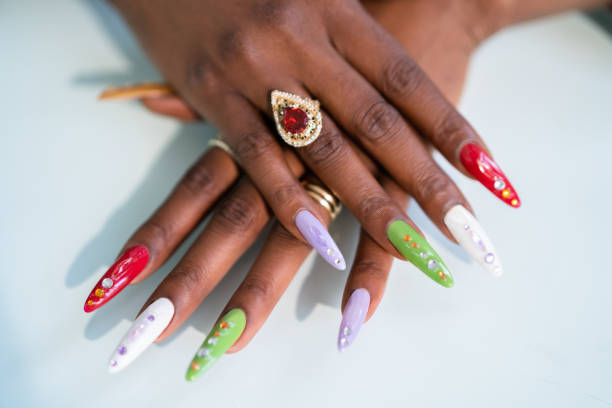 istock Acrylic Nail Detail And Spa 1405780533