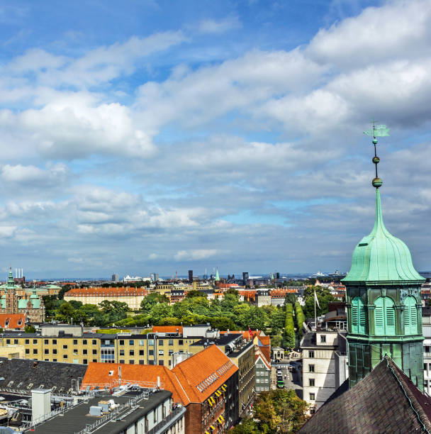 istock Copenhagen cityscape, houses, Denmark 1405781749