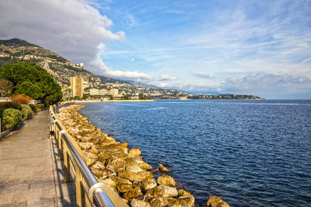 istock Monaco and Monte Carlo principality seafront. 1405790579