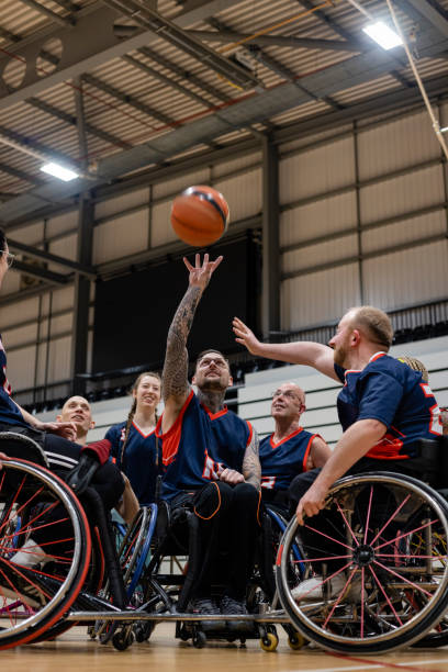 istock Basketball Team in Action 1405790782