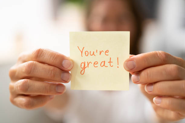 istock Compliment And Praise Message Sign 1405791871