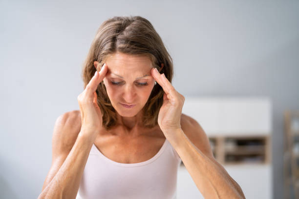istock Menieres Disease Of Inner Ear. Feeling Dizzy 1405792563