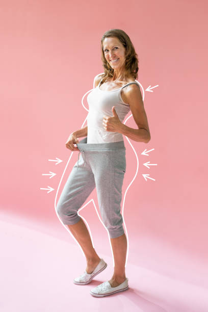 istock Woman Weight Loss And Slim Concept 1405792640