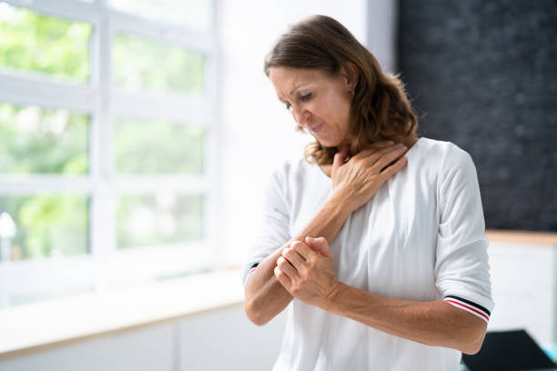 istock Woman Scratching Itching Body Skin 1405792857