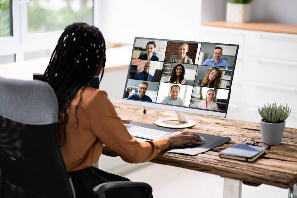istock Video Conference Webinar Meeting Business Call 1405793162