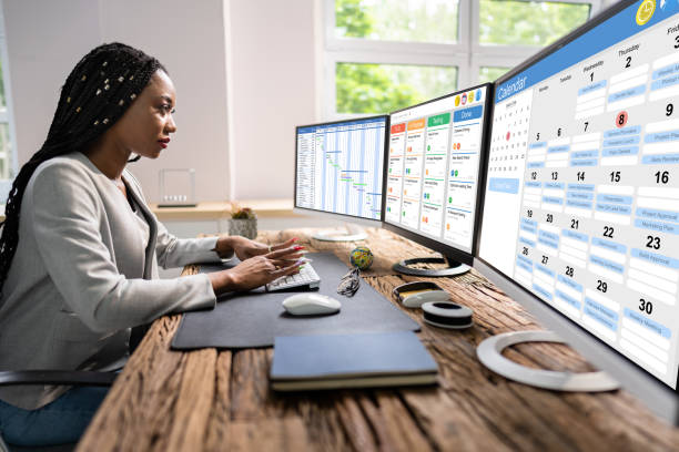 istock Business Schedule Calendar 1405793186