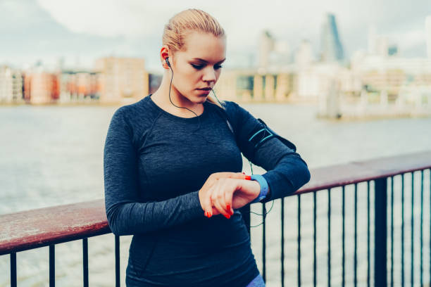 istock Woman sports training outside 1405801127