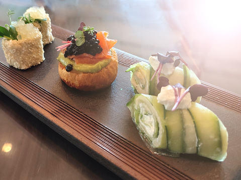 Sushi combination plates