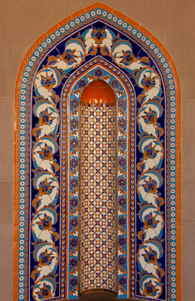 istock Arabian ornament decoration blue background 1405807333