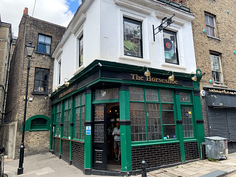 Traditional London pub in Farringdon, Islington. Also the pub made famous by the tv show Gangs of London. Comfortable, traditional pub serving real ales and staging folk music and live jazz shows.