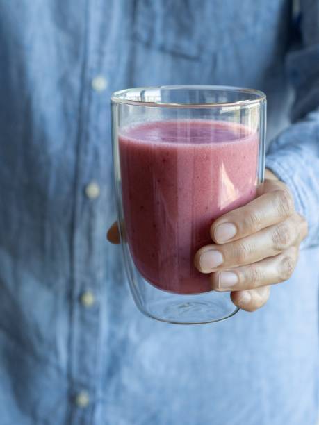 istock Strawberry-banana smoothie 1405811987