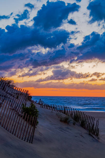 istock Enjoying the sunrise at Virginia Beach 1405818292