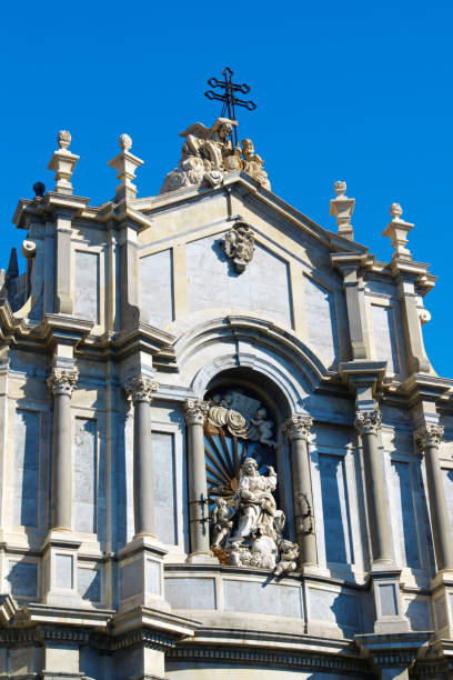 istock Catania Cathedral in Sicily, Italy 1405826961