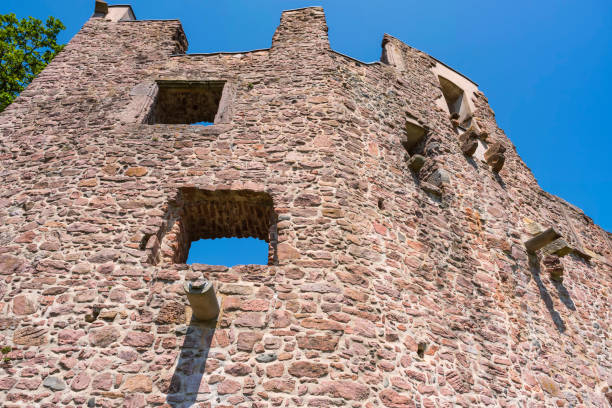 Schwarzenfels castle ruins in Hesse/Germany