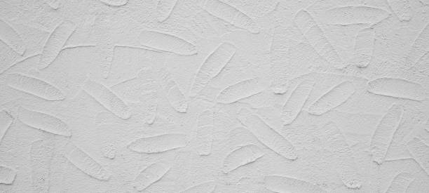 istock White geometric leaves 3d tiles texture Background banner panorama 1405837478